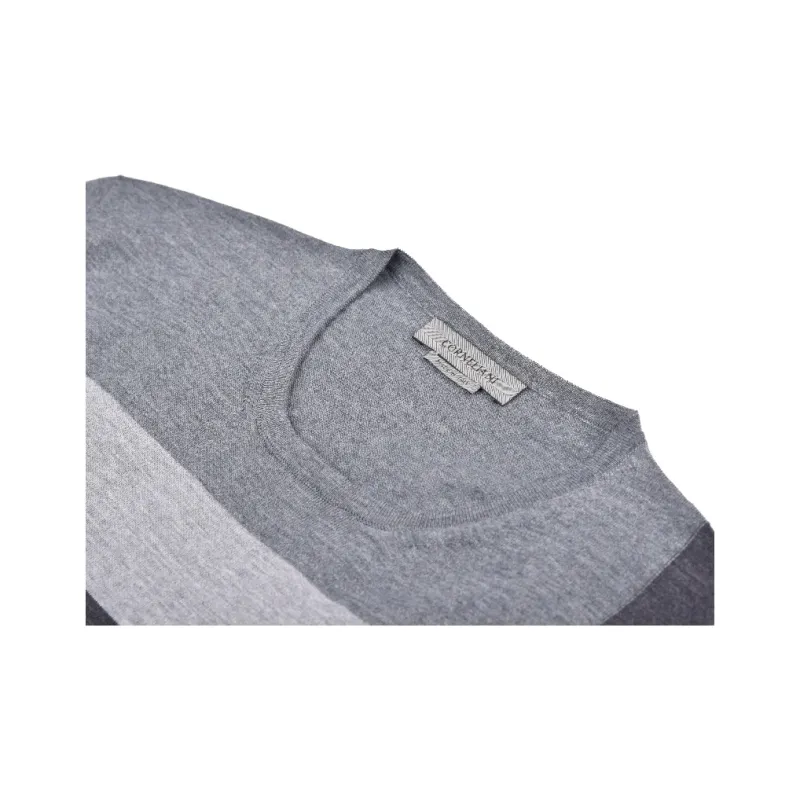 Corneliani Sweaters Men Gray-4