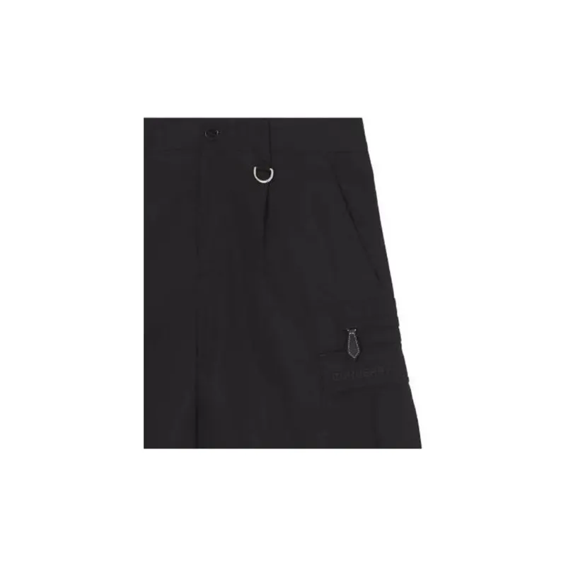 Burberry D Ring Detail Cotton Gabardine Cargo Shorts-5