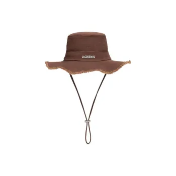 Jacquemus Le Bob Artichaut Frayed Expedition Hat