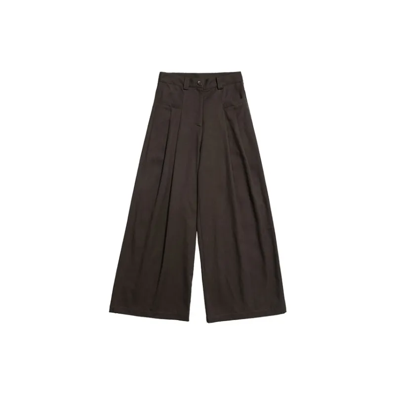 COUNTRY MOMENT Suit Trousers Unisex Brown-1