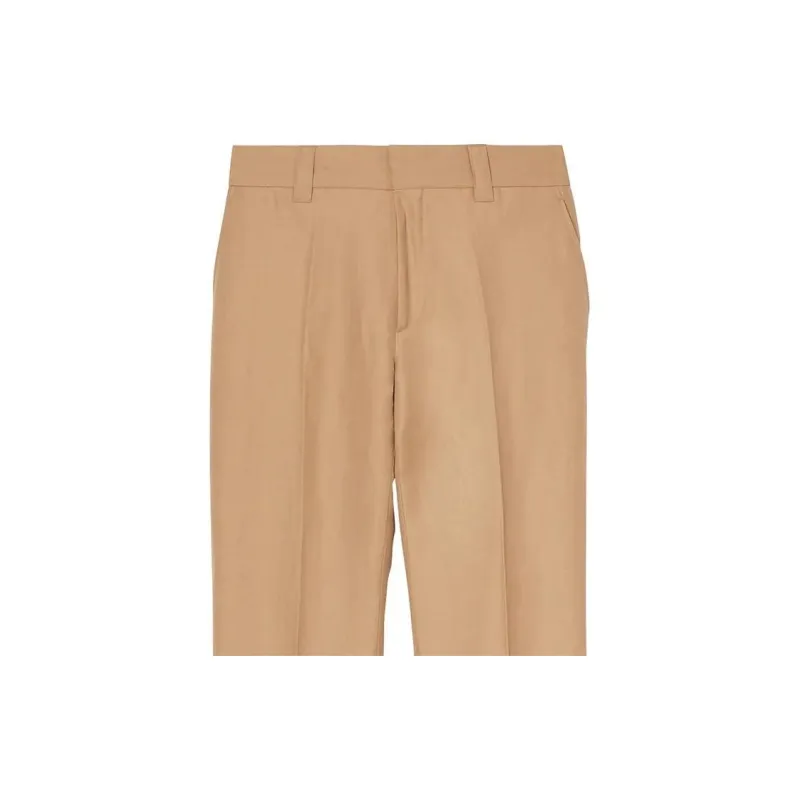 Burberry Suit Trousers Men Khaki-4