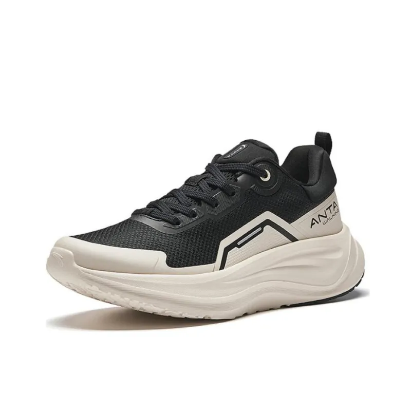 Anta Le Dao Anti-Slip Wear-Resistant Low-Top Training Shoes Women's Black Beige-1