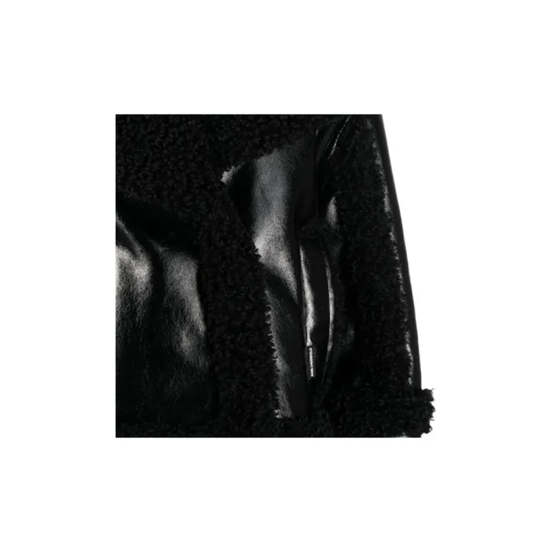KARL LAGERFELD / Karl Lagerfeld Jeans Notched collar Faux shearling Jacket-4
