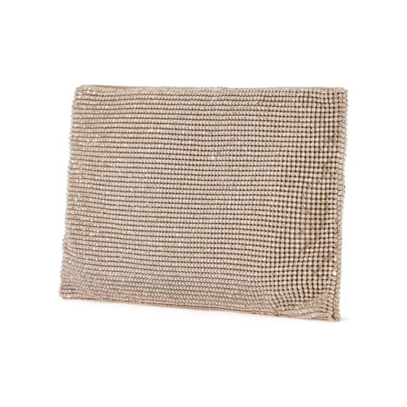BENEDETTA BRUZZICHES Small James Chained Clutch Bag-1