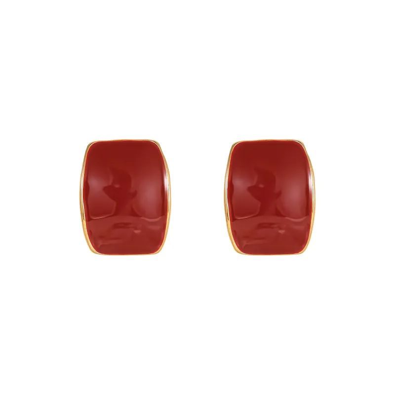 ONEKISS Gold Plated Copper Earrings Women's-0