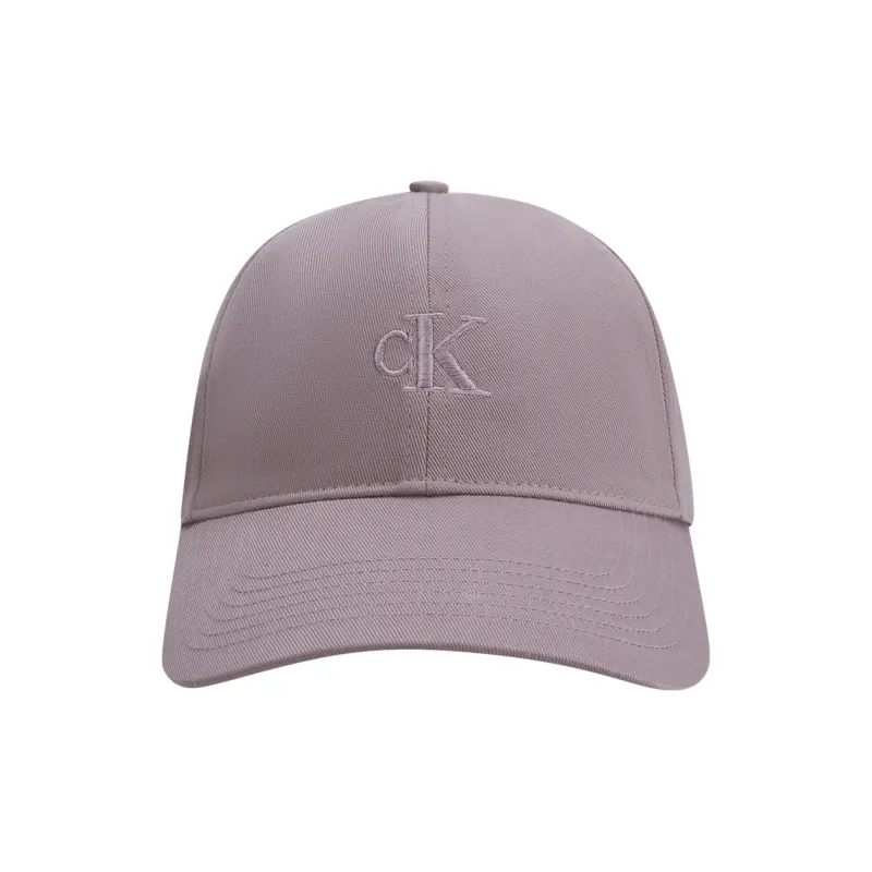CALVIN KLEIN Cotton Baseball Caps Unisex Taro Purple-0