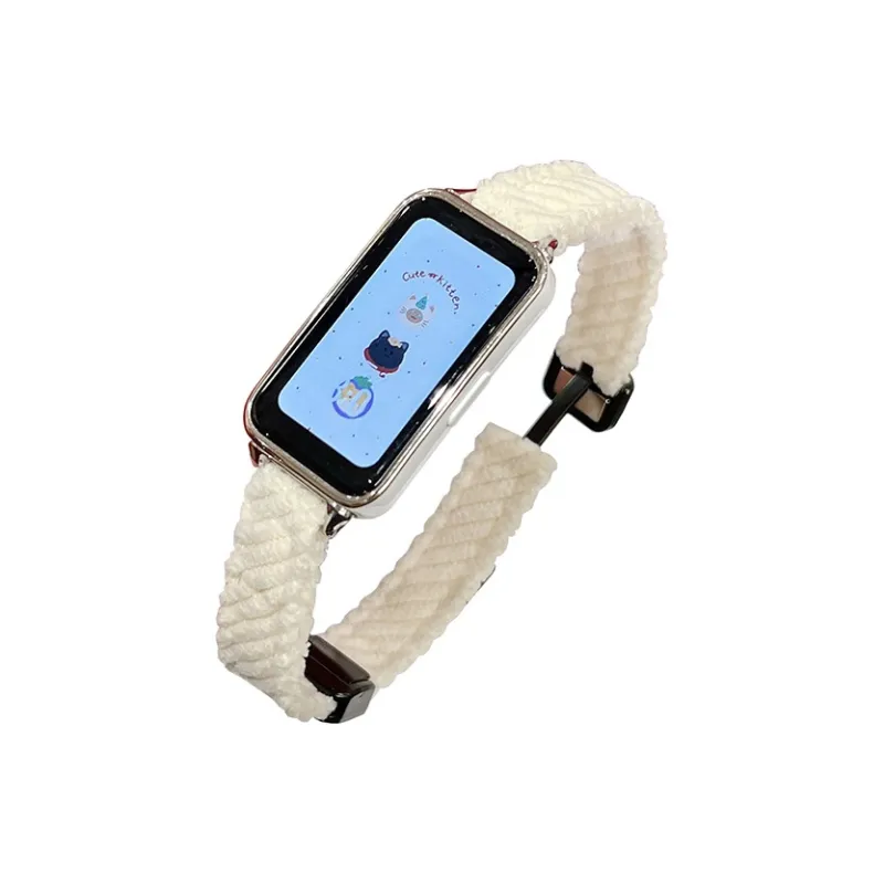 CHUANGYIDA Huawei Honor Compatibility Watch Band 135~200mm Corduroy Material-8