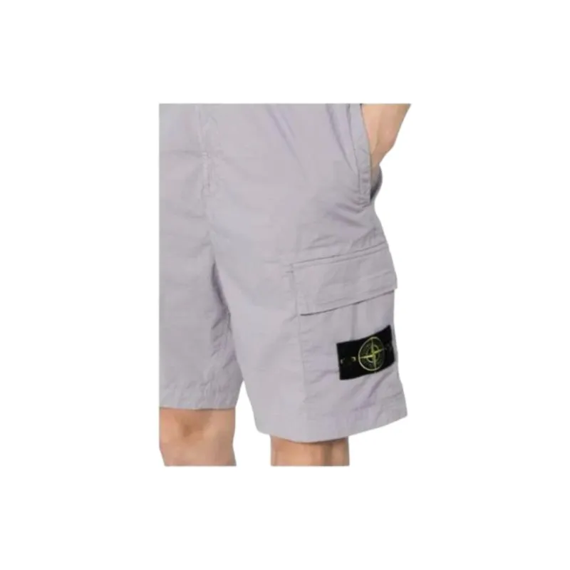 STONE ISLAND Casual Shorts Men's Gray-4
