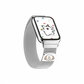 Mr. Strap Xiaomi Red Beige Compatibility Watch Band Stainless Steel Material