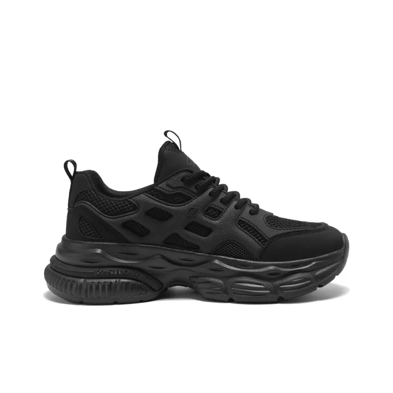 KYMOOU Anti-Slip And Wear-Resistant Height Increasing Low-Top Chunky Sneakers Men's-1