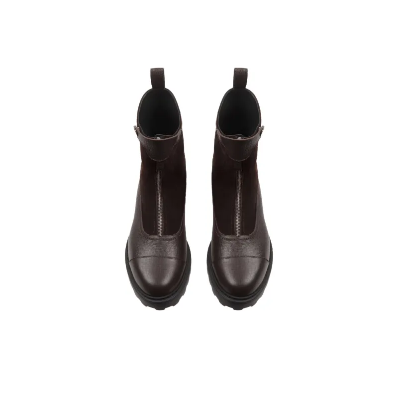 BALLY Gusto Ankle Boots Women's Dark Brown-4