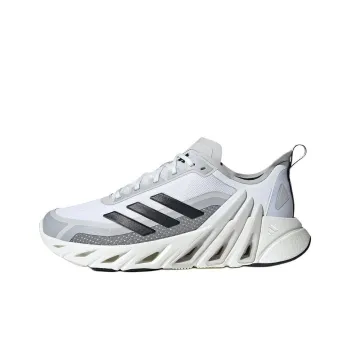 Adidas ALL DAY BOOM Slip Resistant And Breathable Low Top Casual Running Shoes Men's White Gray
