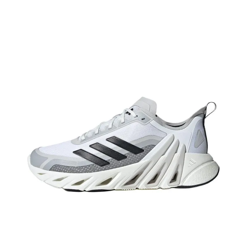 Adidas ALL DAY BOOM Slip Resistant And Breathable Low Top Casual Running Shoes Men's White Gray-0
