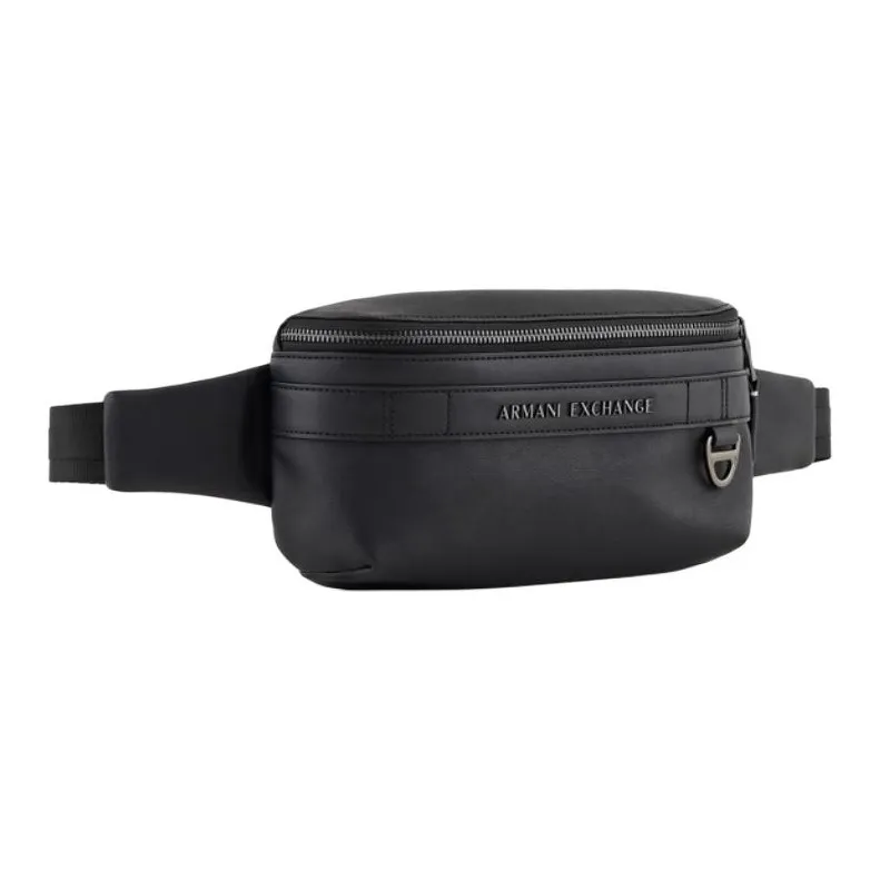 ARMANI EXCHANGEAE Fabric Fanny Pack Men's Black-1