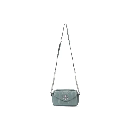 TORY BURCH Kira Leather Camera Bag Shoulder Bag Crossbody Bag Small Size Women's Light Arctic Blue