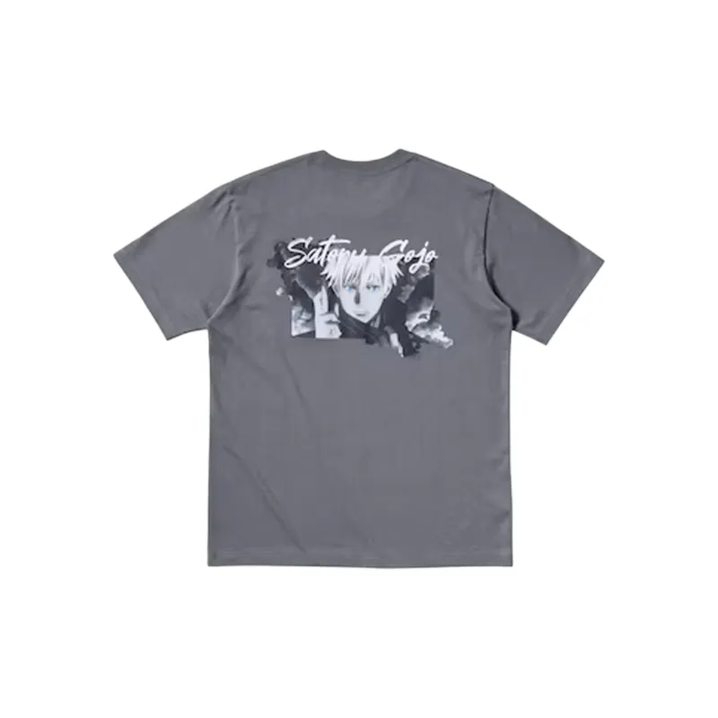 UNIQLO X Spell Fight Co titled Series T Shirt Unisex Asphalt Gray-1
