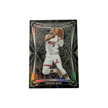 PANINI Heat Wade The Flash High End Obsidian Holographic Card Black Gold Fold Star Card Rare Card Sports Cards 1 Pc