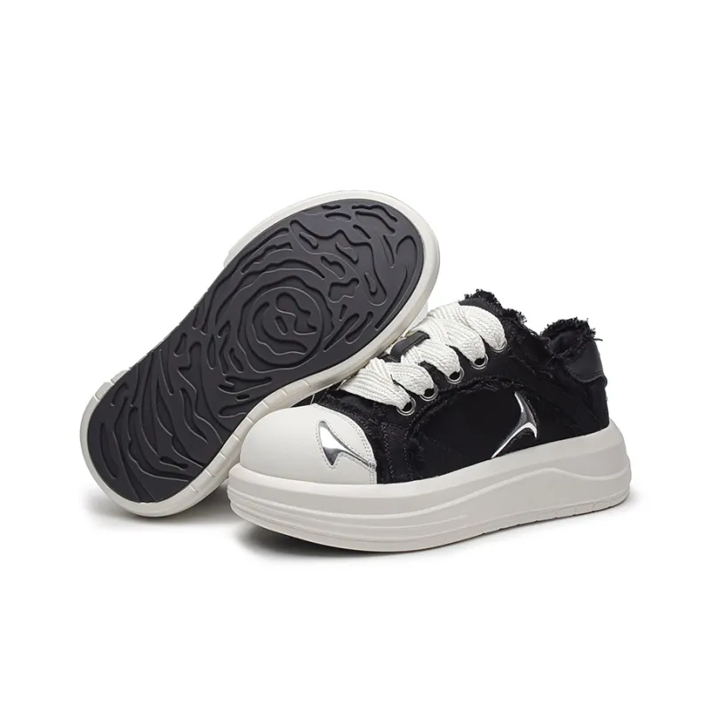 APRHE Anti Slip And Wear Resistant Height Increasing Low Top Skateboard Shoes Unisex-11