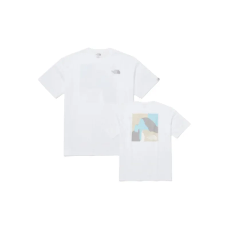 THE NORTH FACE T Shirts Unisex White-2