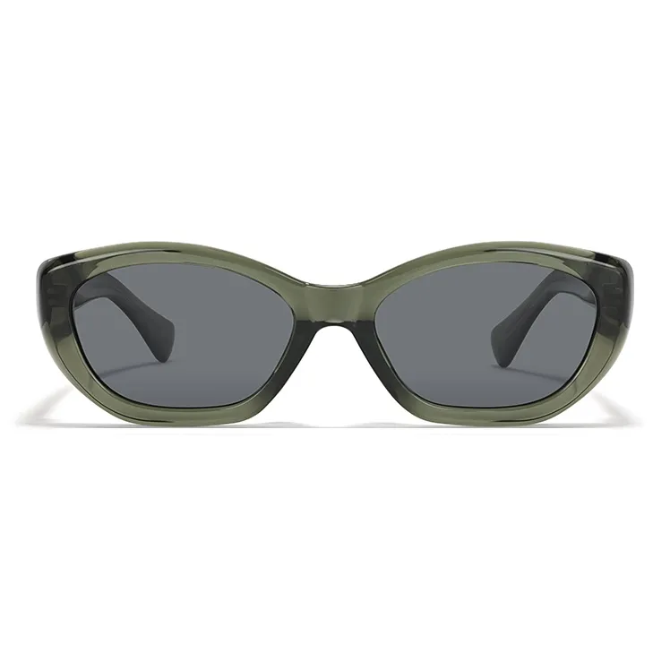 Sagawa TR/Memory Plastic Plate Cat Eye Sunglasses Unisex-11