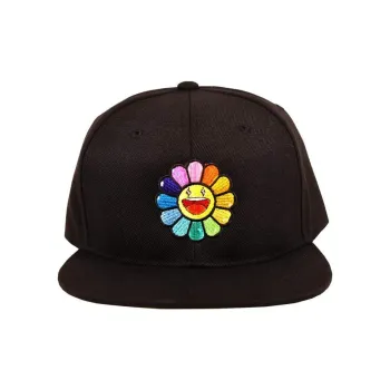 Takashi Murakami X J Balvin Rainbow Flower Hat