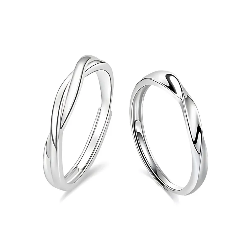 MOREL S999 Fine Silver Rings Unisex-9