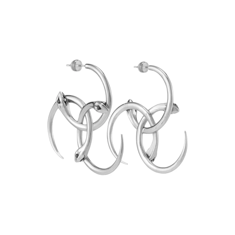 BLACKHEAD 316 Steel Earrings Unisex-1
