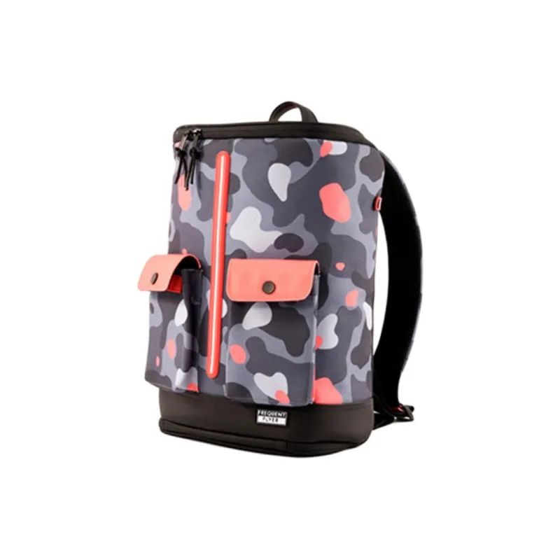 FREQUENTFLYER Unisex Coral Camouflage-1