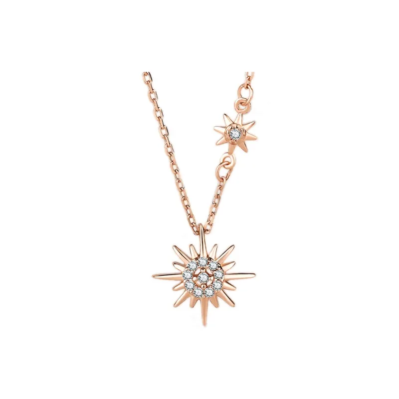 Golden Kite S925 Silver Necklaces Women's-5