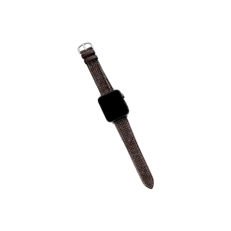 Warbler Dew Apple Compatibility Watch Band Woolen Material-0