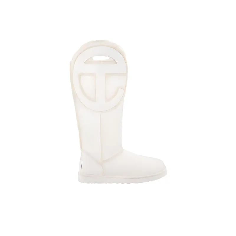 UGG X Telfar Logo Tall Crinkle White-1