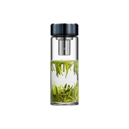 Vientiane Single-Layer High Borosilicate Glass Cup With Large Capacity Portable Car-Mounted Straight Tea Cup 660ml