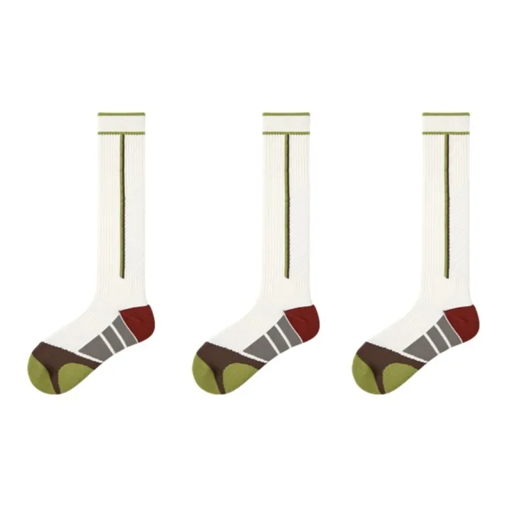 Vine Color Knee High Socks Women's 3 Pack-4