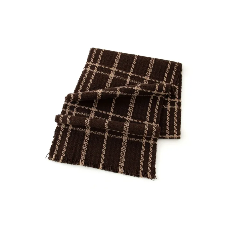 Lanza Knit Scarves Unisex-2