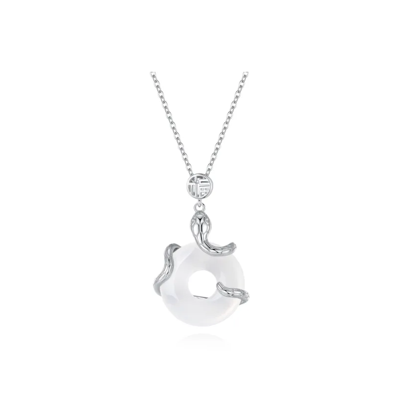 CHIEMOT Chalcedony Necklaces Women's-3