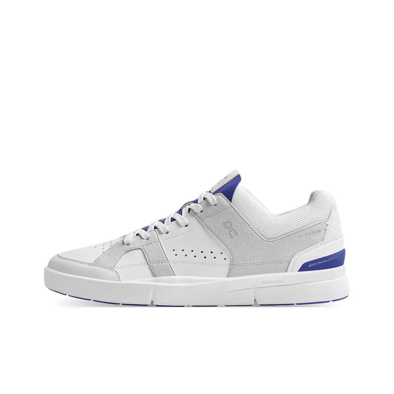 On The Roger Clubhouse White Grey Indigo-0