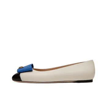 BALLY B Bow Casual Single Shoes Women's Beige