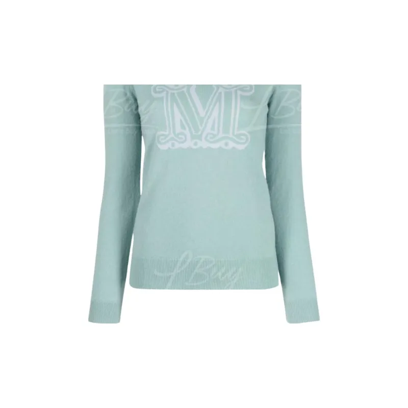 MaxMara Sweater Women's Light Green-5