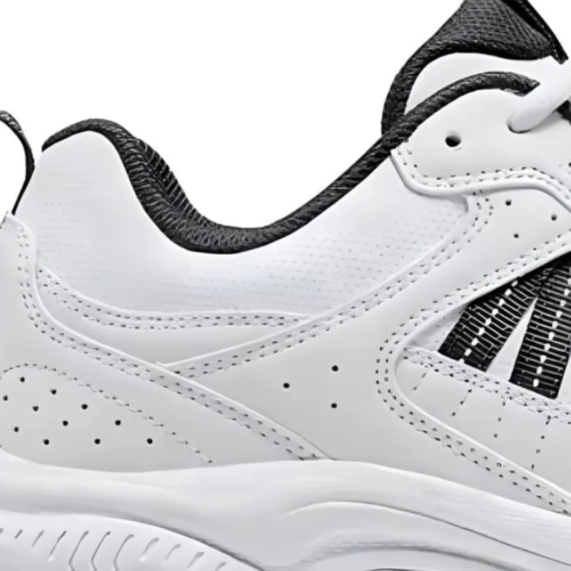 Skechers OUTDOOR Anti Slip Wear Resistant Low Top Trekking Shoes Men's White Gray-4