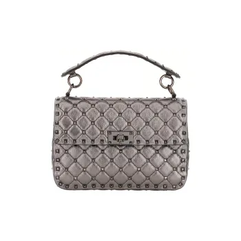Valentino Garavani Rockstud Foldover Top Tote Bag