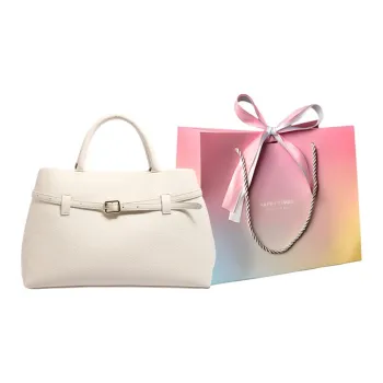 Yalu PU Handbag Regular Women's White/Black/Burgundy/Khaki