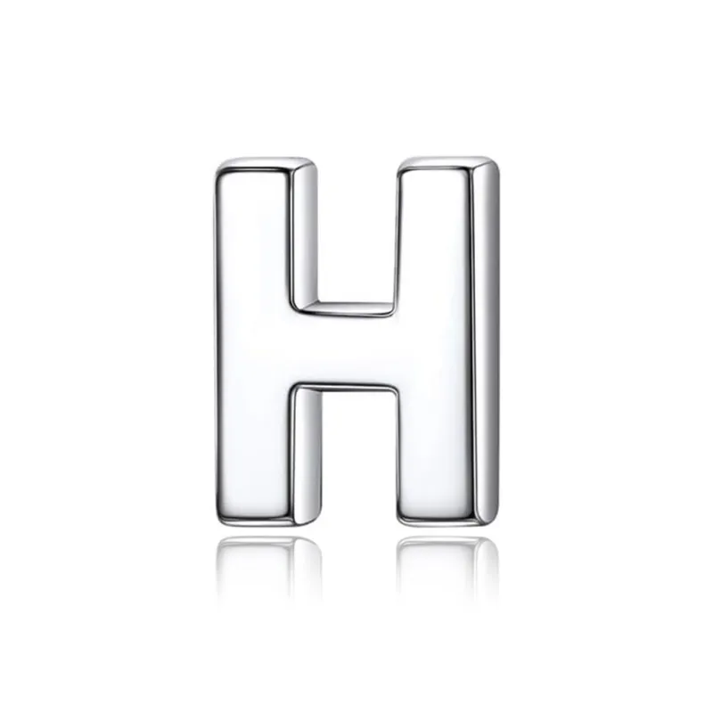 LINGJIE S925 Silver Stud Earrings Unisex-7