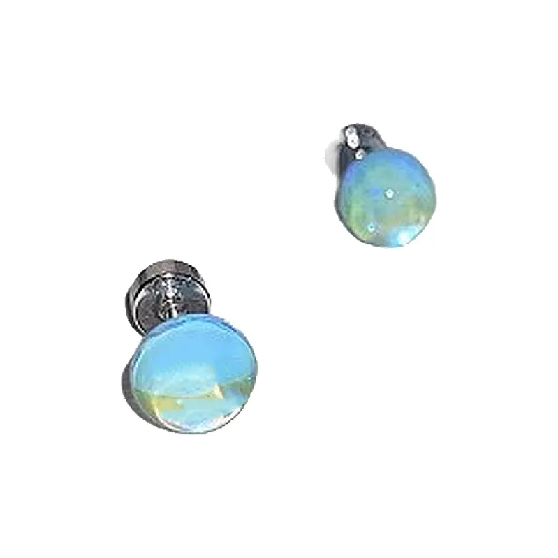 Blooming Petals Alloy/Zircon Stud Earrings Unisex-8