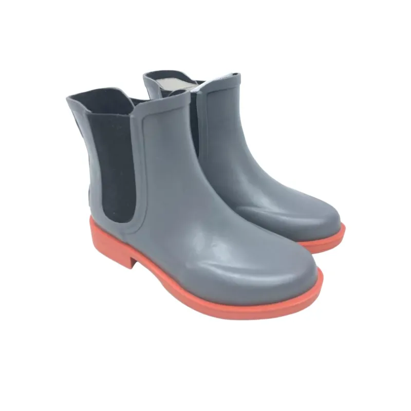 UGG Water-Resistant Slip-Resistant Rain Boots Women's Charcoal Gray-1