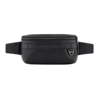 ARMANI EXCHANGEAE Fabric Fanny Pack Men's Black