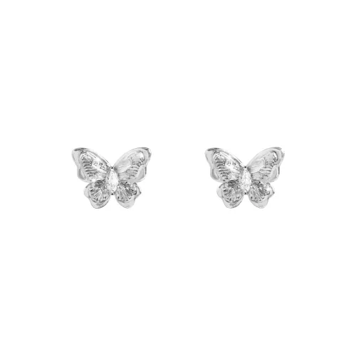 KEYS VIA Copper Alloy Stud Earrings Women's