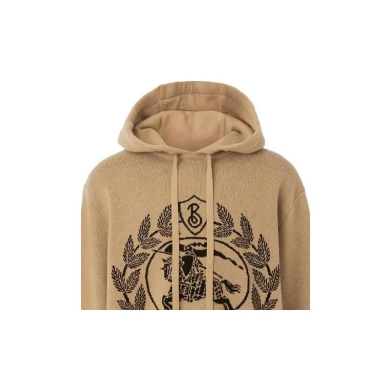 Burberry Knight Logo Knit Hoodie-3