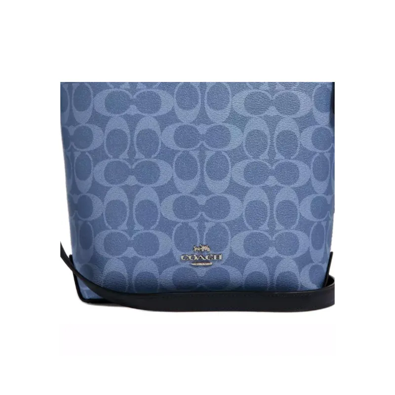 COACH Duffle Regular Women's Blue-5
