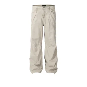 PAINT STAIN Jeans Unisex Light Khaki