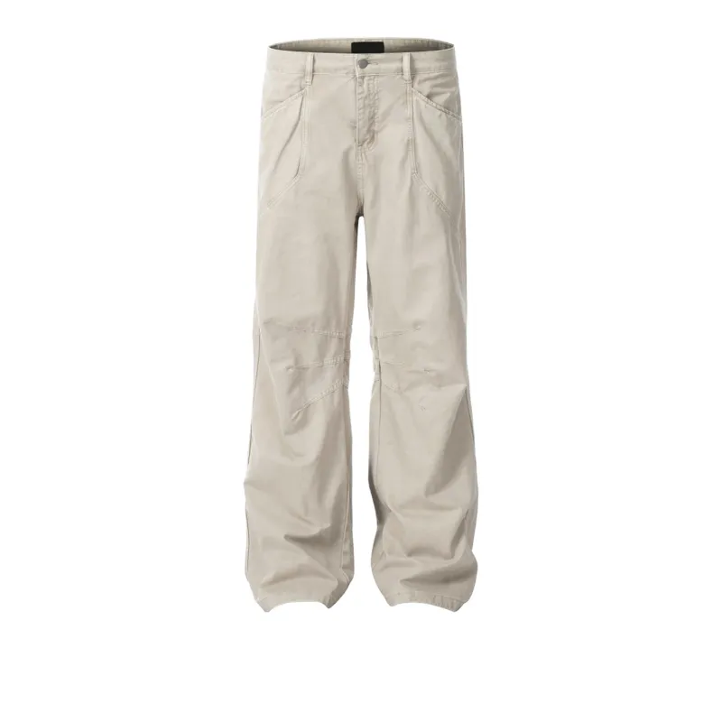 TESTUNG Jeans Unisex Light Khaki-0